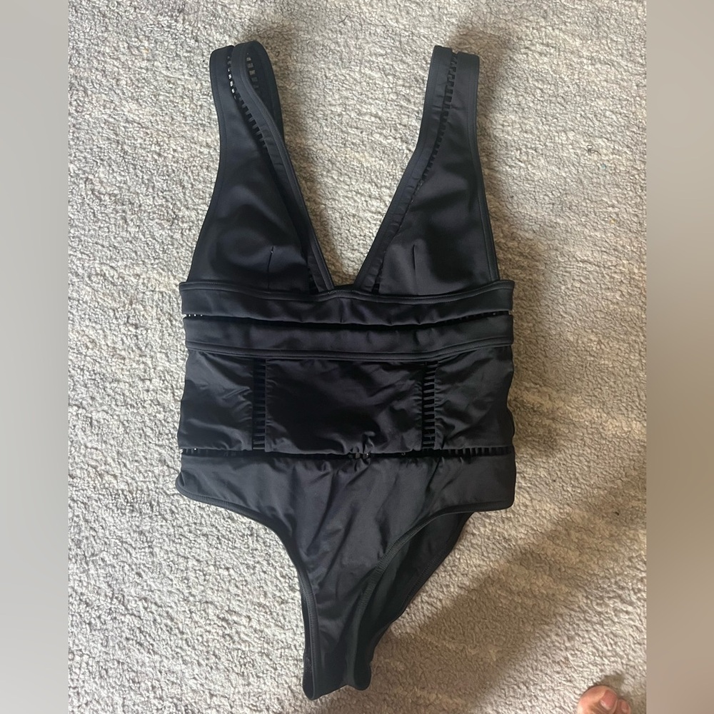 One Piece V neck Zimmerman Swimsuit size 40
